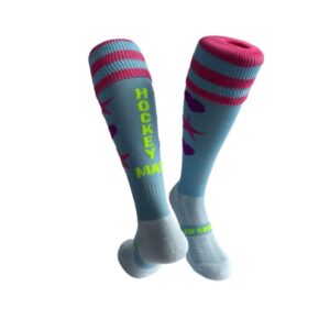 Hockey Mad Blue Fun Socks